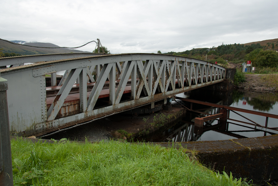 Caledonian Canal, Swing Bridge (Railway), Banavie